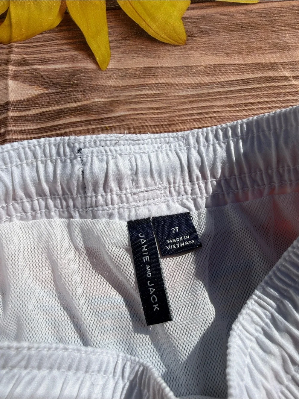 Janie and Jack Boys' Striped Swim Shorts in Red, Blue, Yellow, Orange, White